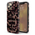 3D Camo Initials Dark Tort iPhone Case